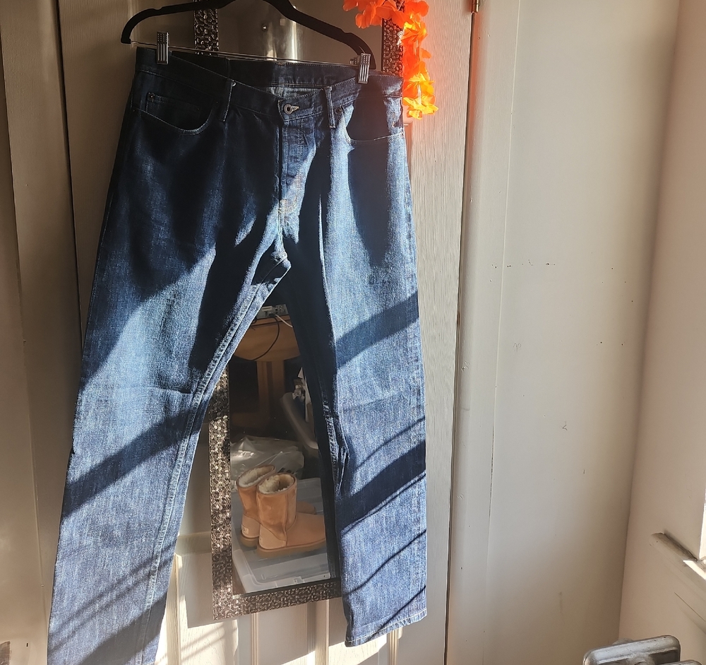 Public School Indigo Straight Jeans
